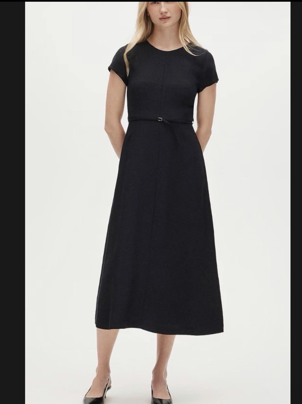 NWT J Crew Mathilde Dress in Luster Canvas